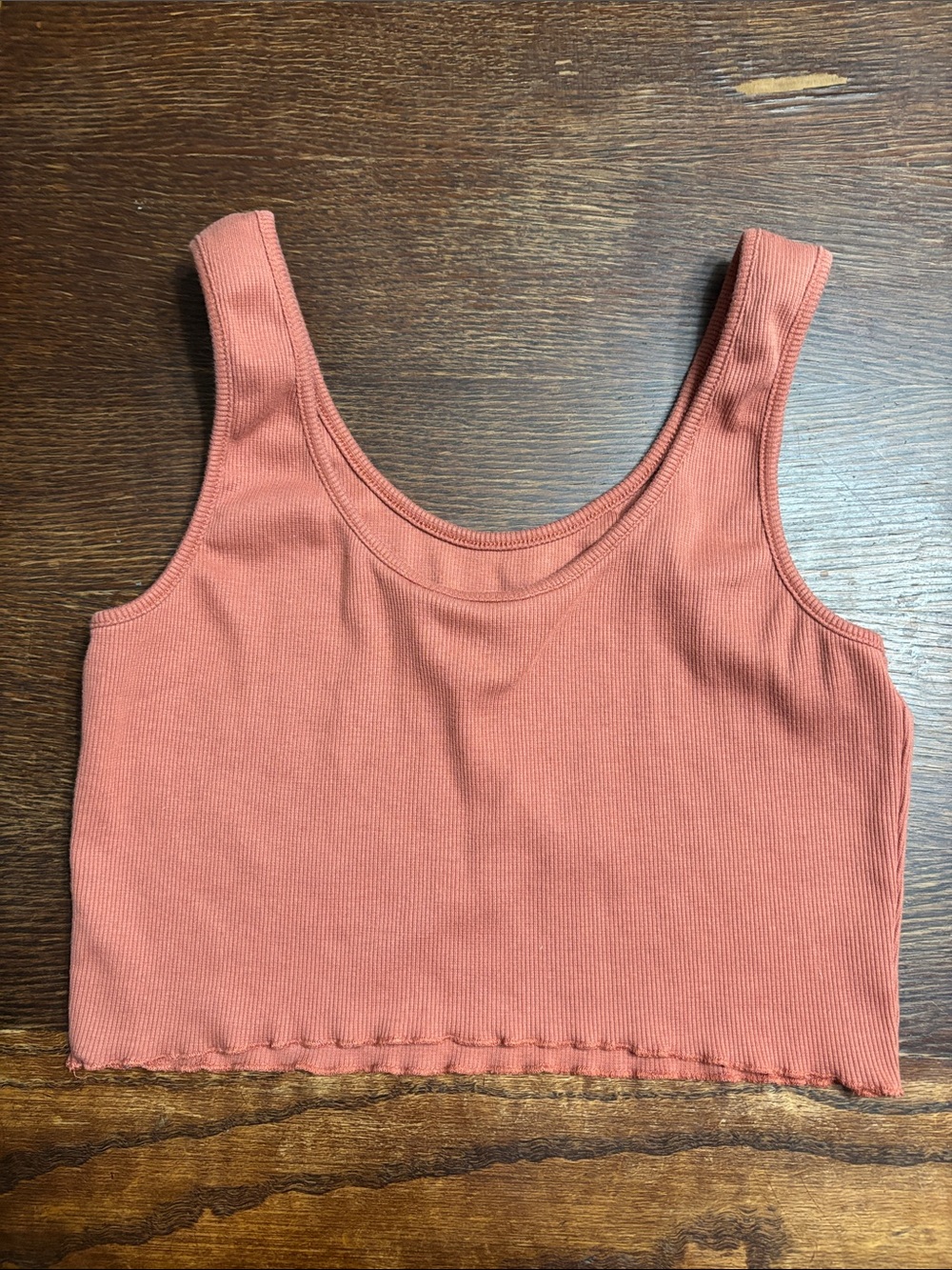 Roxy Ribbed Tank Top in Dusty Corral Women’s Medium - Picture 4 of 4